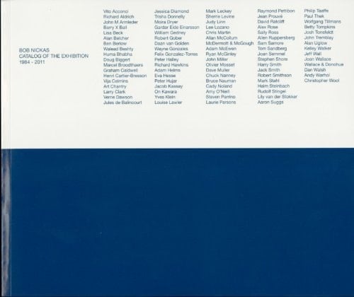 Catalog of the Exhibition, 1984-2011