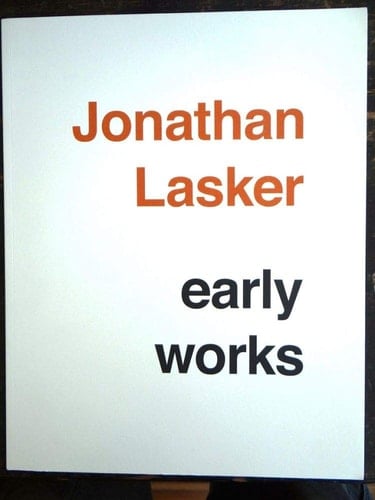 Jonathan Lasker Early Works, 1977-1985