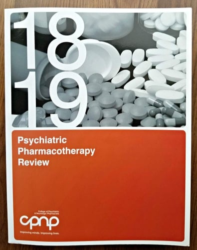 2018-2019 Psychiatric Pharmacotherapy Review