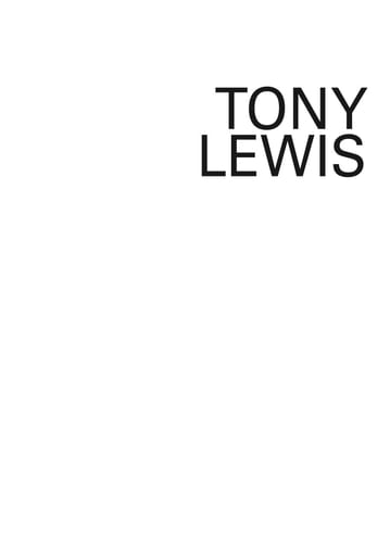 Tony Lewis