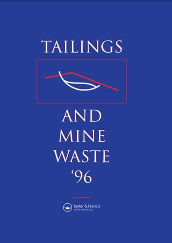 Tailings and Mine Waste 1996