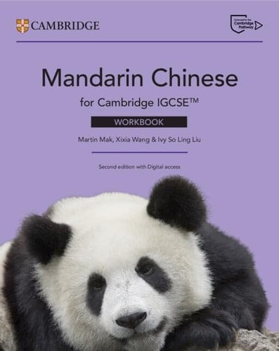 Mandarin Chinese for Cambridge IGCSE™ Workbook with Digital Access (2 Years) (Cambridge International IGCSE)
