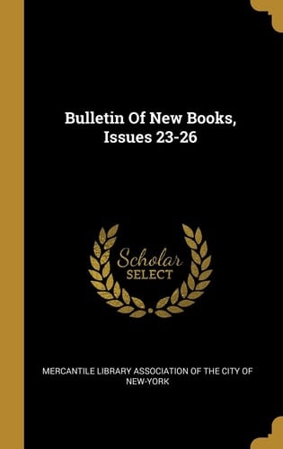 Bulletin Of New Books, Issues 23-26