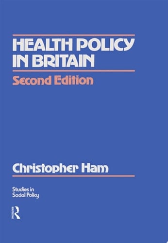 Health Policy in Britain