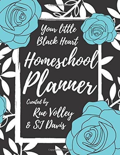 Your Little Black Heart Homeschool Planner
