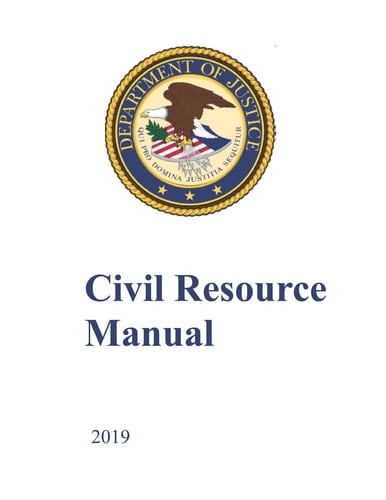 Civil Resource Manual 2019