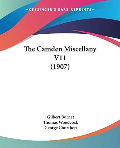 The Camden Miscellany V11 (1907)