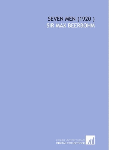 Seven Men (1920 )