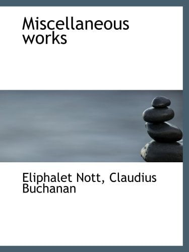 Miscellaneous works
