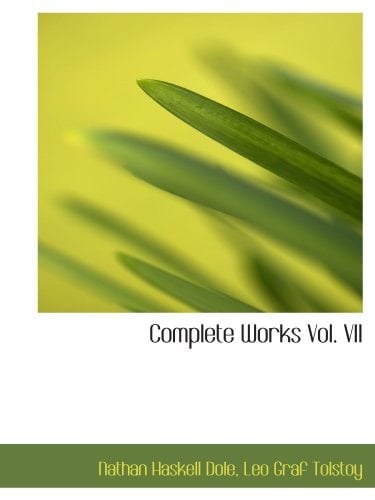 Complete Works Vol. VII