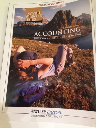 Accounting Tools for Business Decision Makers 4E Custom Edition Volume 1