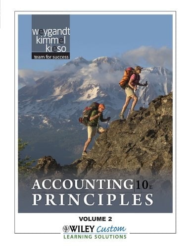 Accounting Principles 10E Volume 2 for Suffolk County Cc