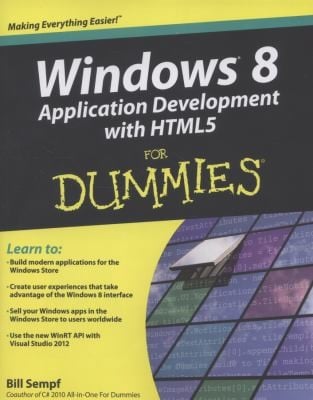 Windows 8 Application Development With Html5 For Dummies