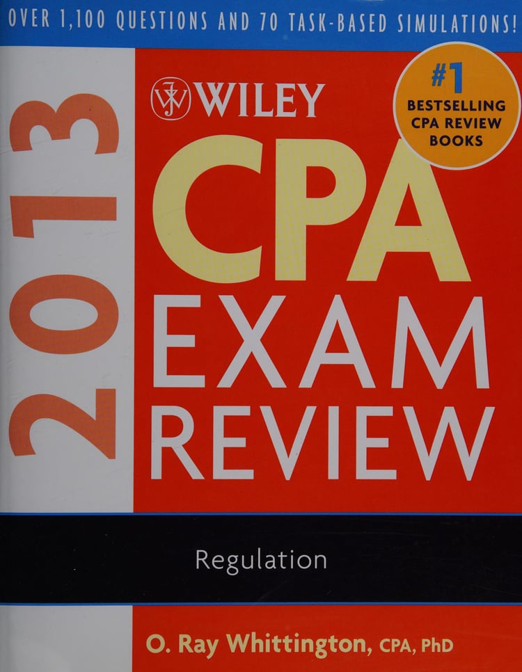 Wiley CPA Exam Review 2013, Regulation