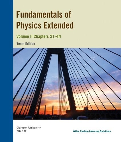 Fundamentals of Physics Extended (Vol. 1 Ch. 1-20)