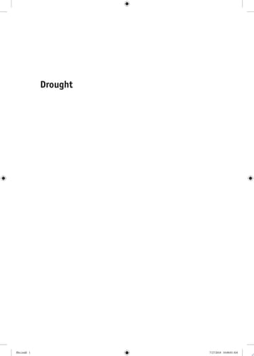 Drought Science and Policy
