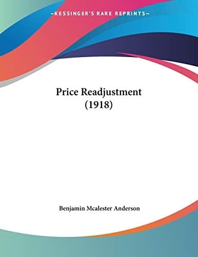 Price Readjustment (1918)