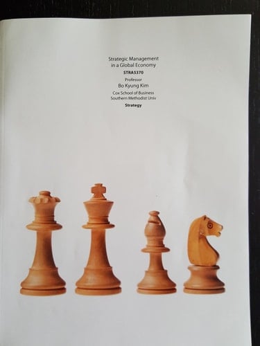 STRATEGIC MANAGEMENT IN A GLOBAL ECONOMY