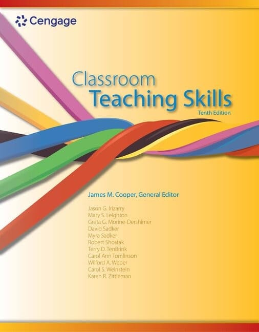 Cengage Advantage Books: Classroom Teaching Skills