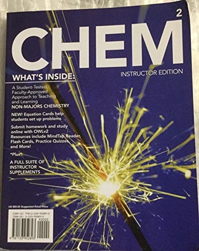 CHEM 2 Instructor's Edition 2015 2nd Edition