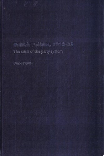 British Politics, 1910-1935