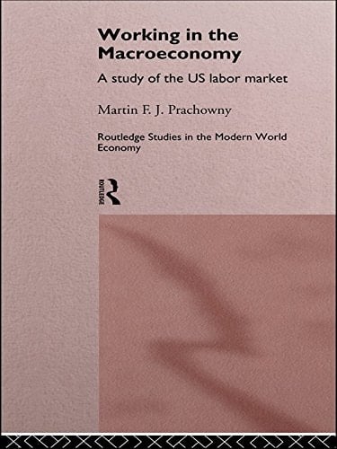 Working in the Macro Economy: A study of the US Labor Market (Routledge Studies in the Modern World Economy)