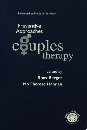 Preventive Approaches in Couples Therapy
