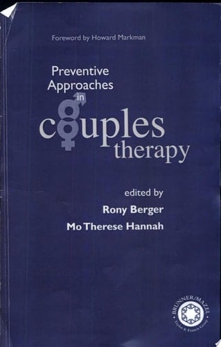 Preventive Approaches in Couples Therapy