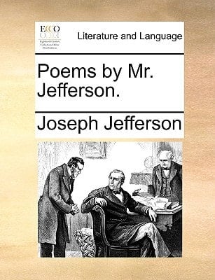 Poems by Mr. Jefferson.