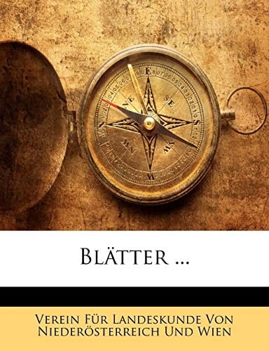 Blätter ... XXX JAHRGANG (German Edition)