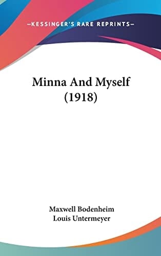 Minna And Myself (1918)
