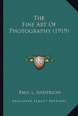 The Fine Art Of Photography (1919)