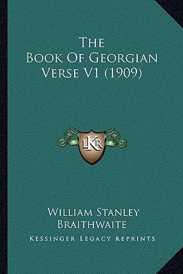 The Book Of Georgian Verse V1 (1909)
