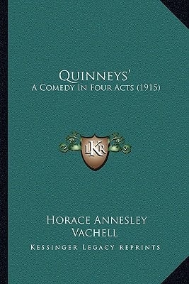 Quinneys': A Comedy In Four Acts (1915)