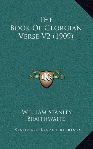 The Book Of Georgian Verse V2 (1909)