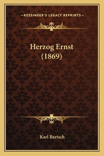 Herzog Ernst (1869) (German Edition)