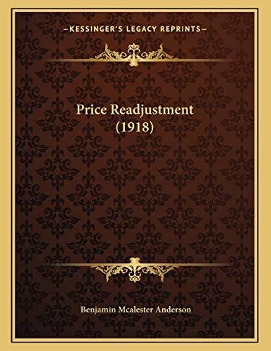 Price Readjustment (1918)