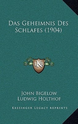 Das Geheimnis Des Schlafes (1904) (German Edition)