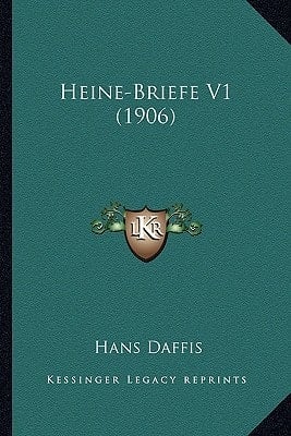 Heine-Briefe V1 (1906) (German Edition)