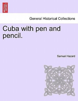 Cuba with pen and pencil.