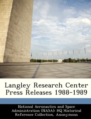 Langley Research Center Press Releases 1988-1989