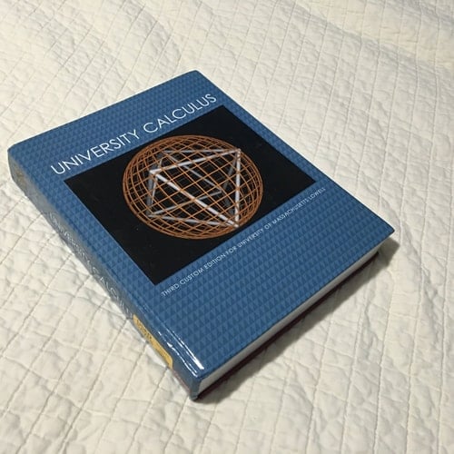 University Calculus (Custom Edition for Umass Lowell), 3rd Edition by Joel Hass (2012-05-04)