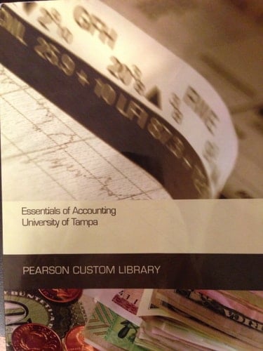 Essentials of Accounting, University of Tampa