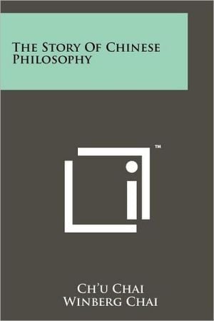 The Story Of Chinese Philosophy