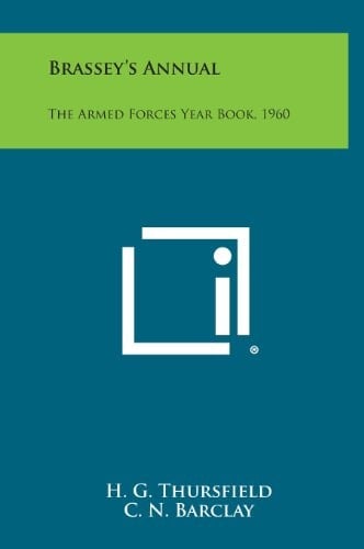 Brassey's Annual The Armed Forces Year Book, 1960