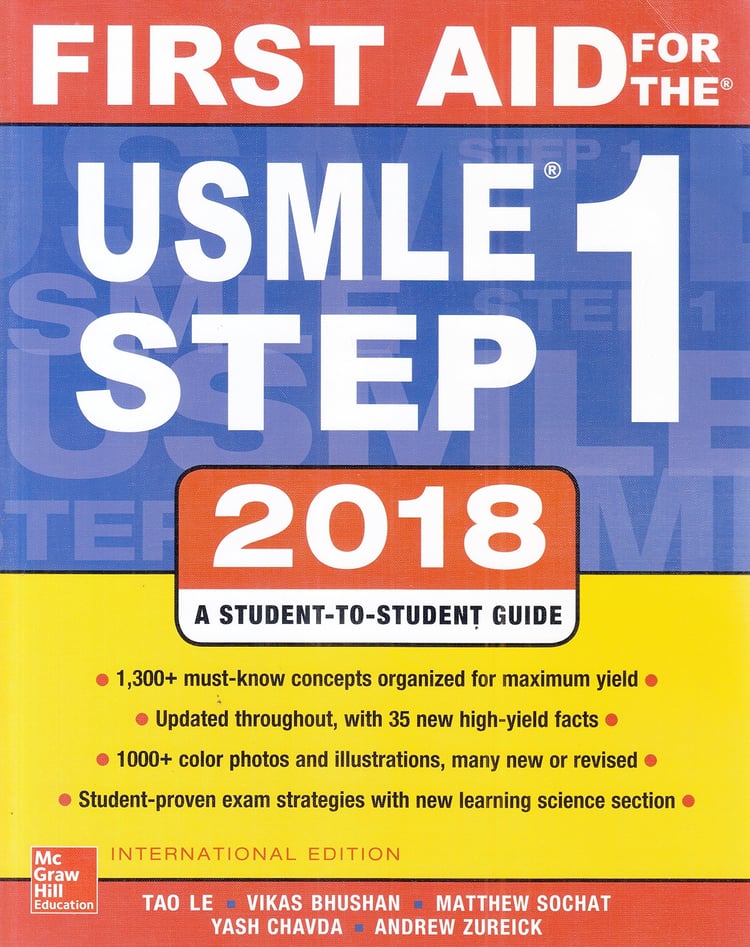 First Aid for the USMLE Step 1 2018