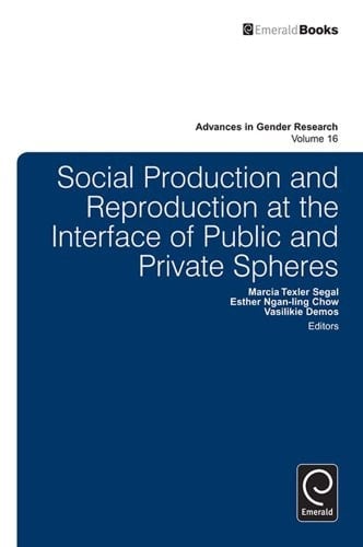 Social Production and Reproduction at the Interface of Public and Private Spheres (Advances in Gender Research Book 16)