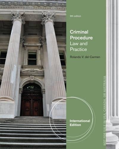 Criminal Procedure Law and Practice