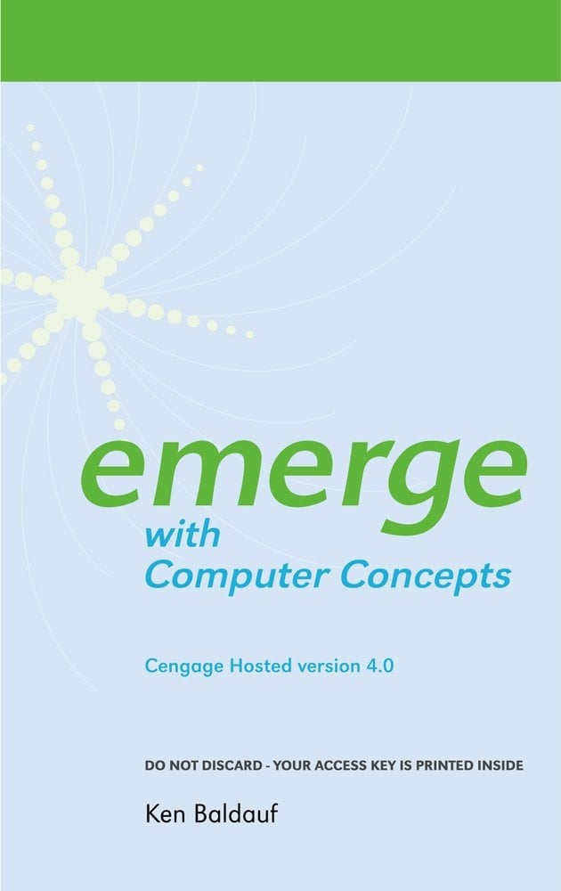 Emerge with Computes Concepts Cengage Hosted Version 4.0