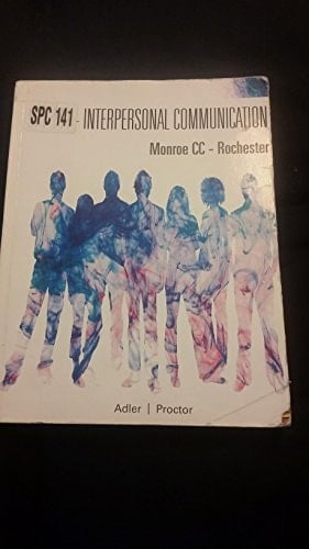 Custom SPT 141 - Interpersonal Communication - Monroe CC - Rochester
